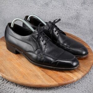 The Florsheim Shoe Men's Derby Dress Shoe Leather Black 11 A